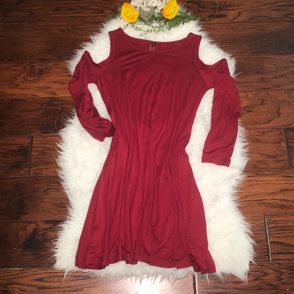 Cold Shoulder Women’s New Dress L